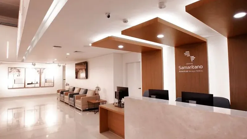 Fachada do Hospital Samaritano Paulista